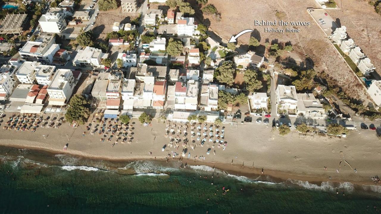 Villa Behind The Waves Kalamaki  Esterno foto